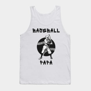 Baseball papa Tank Top